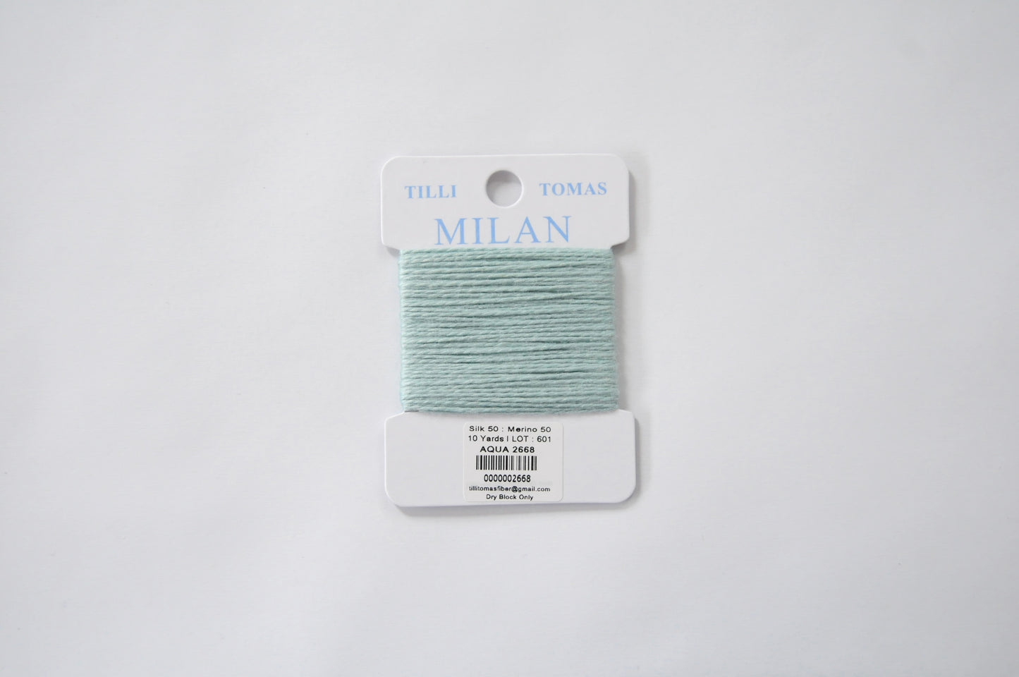 Milan Card - Aqua 2668