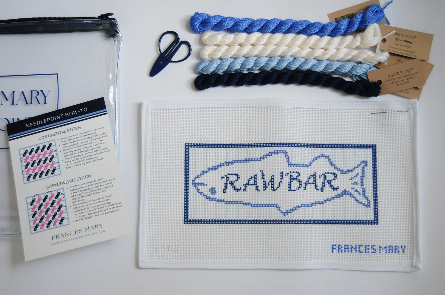 Rawbar Needlepoint Kit