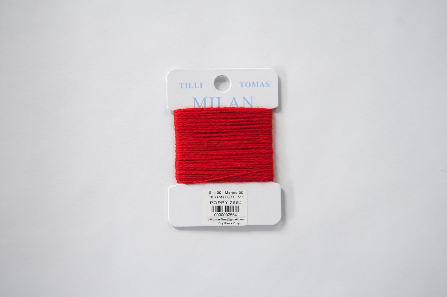 Milan Card - Poppy 2554