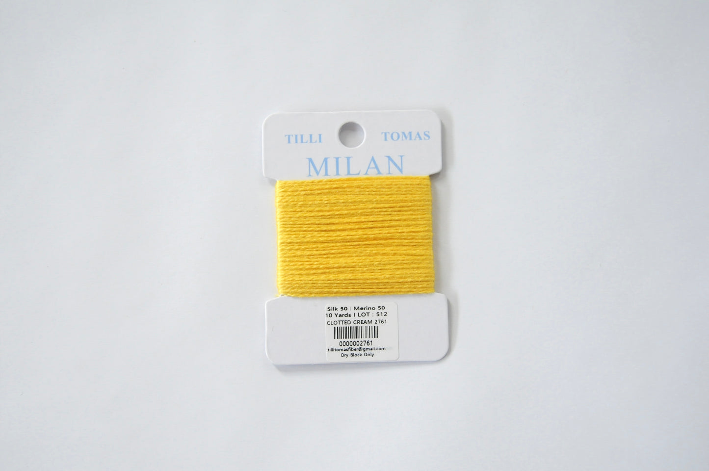 Milan Card - Clotted Cream 2761