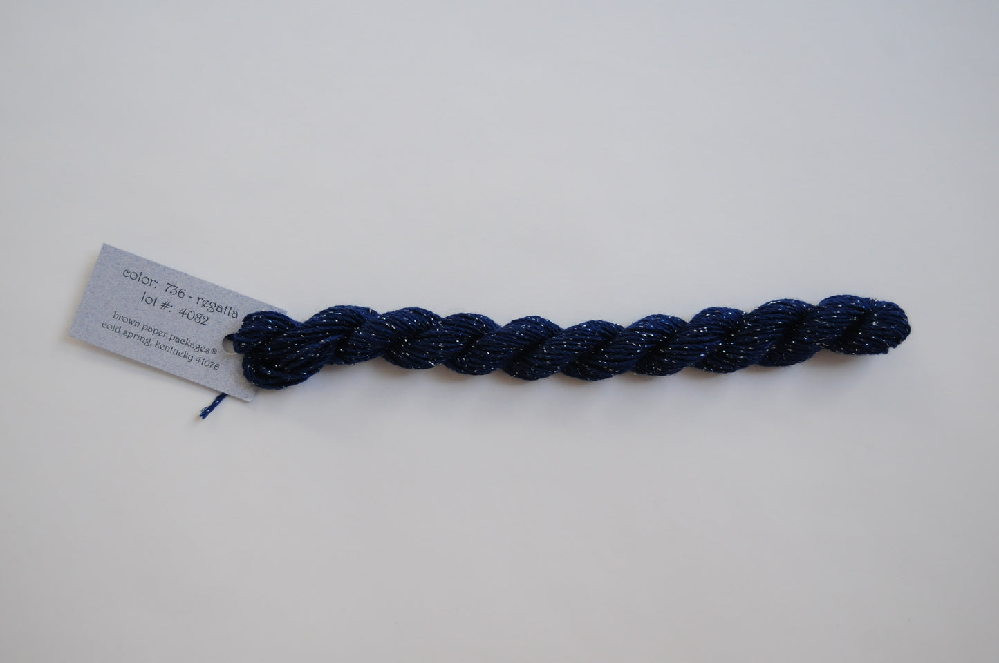 Silk & Ivory Stardust Skein - Regatta 736