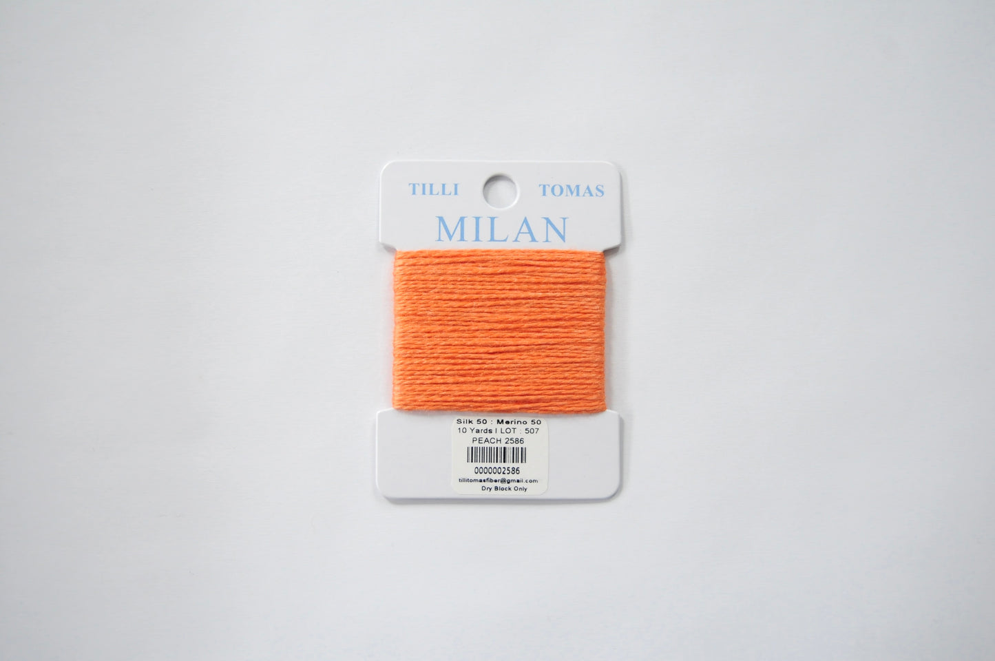 Milan Card - Peach 2586