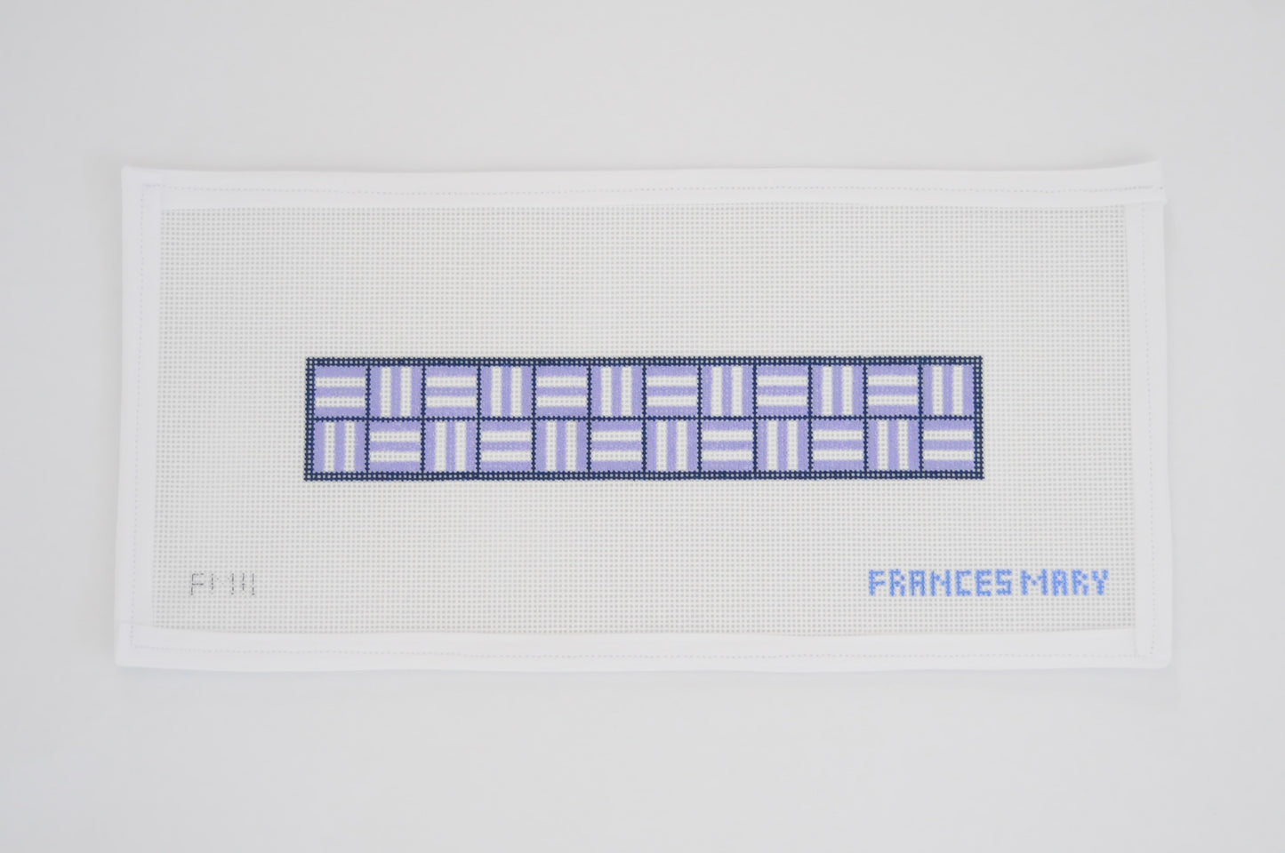 BASKETWEAVE KEY FOB (BLUE)