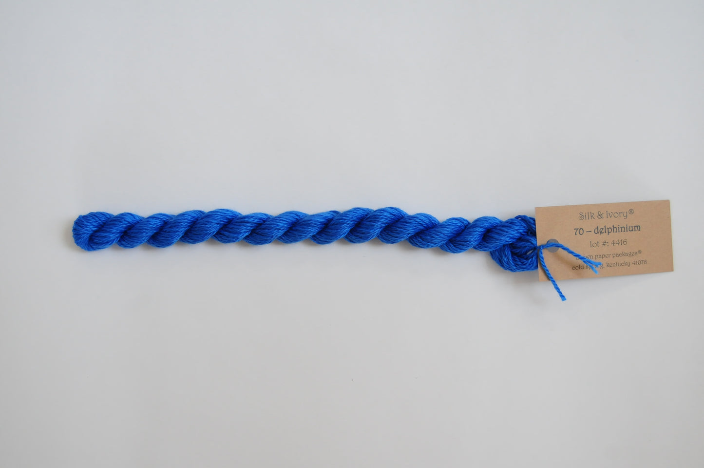 Silk & Ivory Skein - Delphinium 070