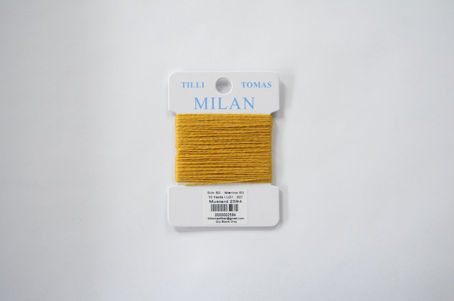 Milan Card - Mustard 2594