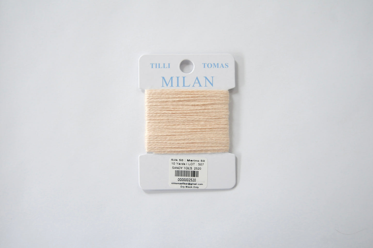 Milan Card - Sandy Toes 2520