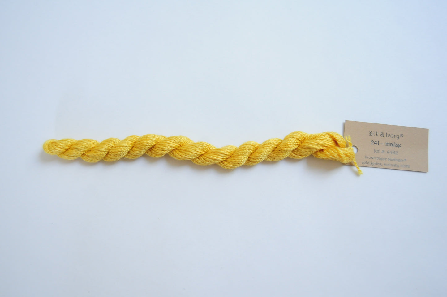 Silk & Ivory Skein - Maize 241