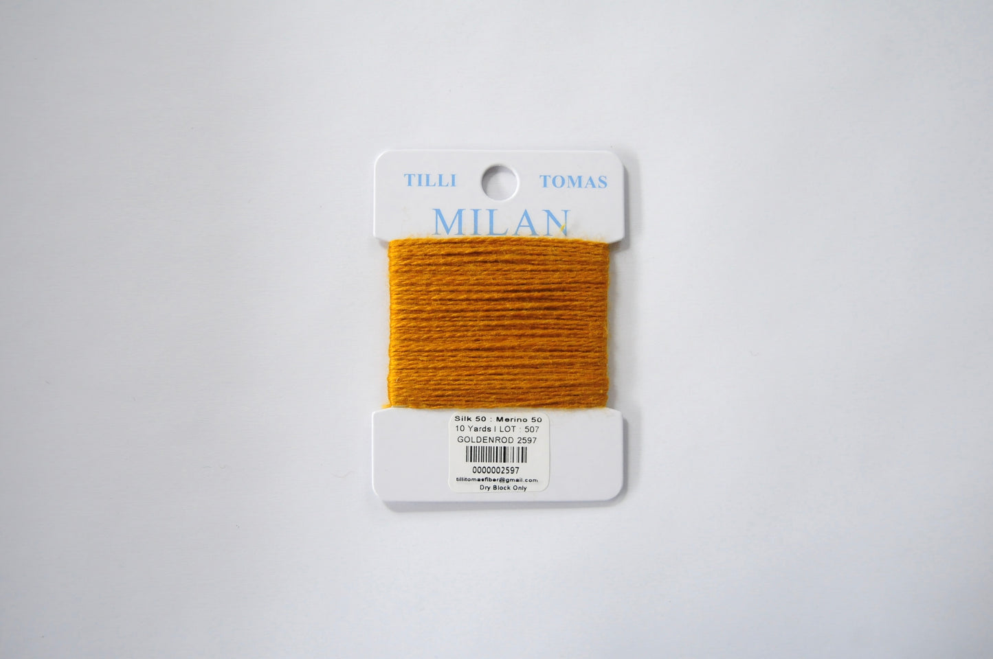 Milan Card - Goldenrod 2597