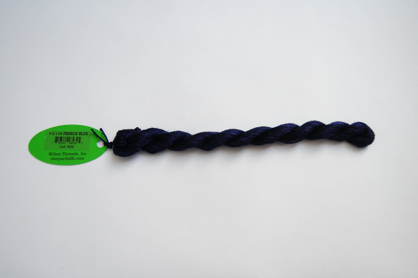 Vineyard Silk Classic Skein - French Blue 114
