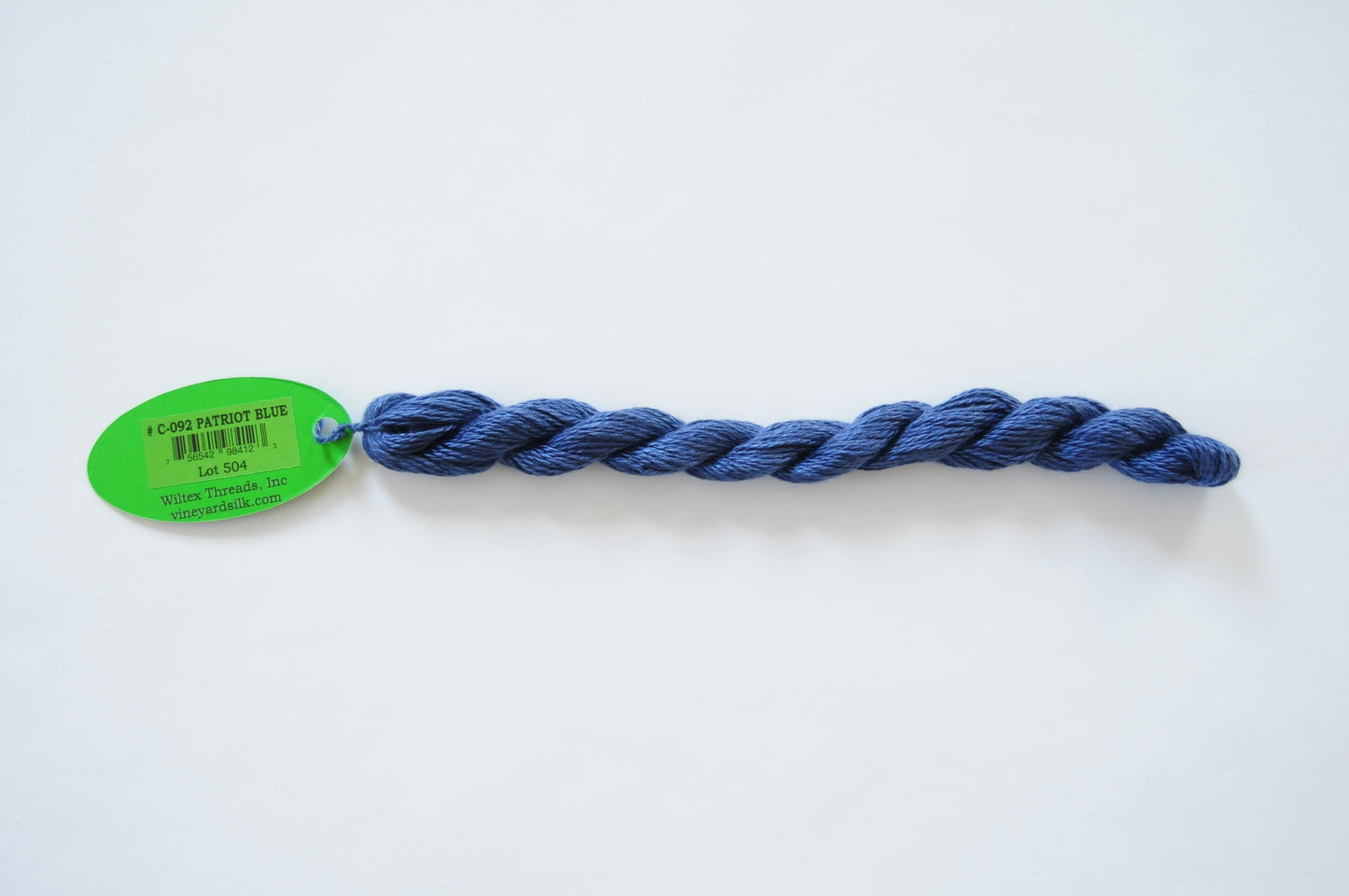 Vineyard Silk Classic Skein - Patriot Blue 092