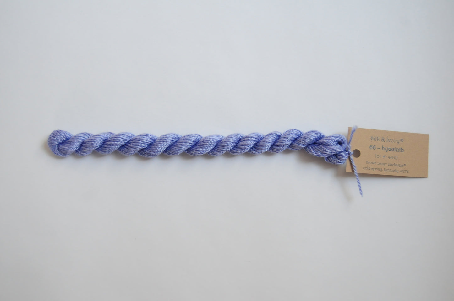 Silk & Ivory Skein - Hyacinth 066