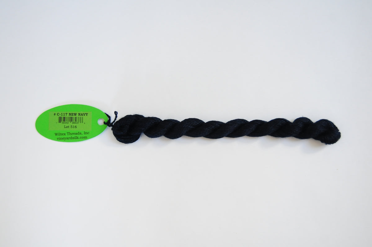 Vineyard Silk Classic Skein - New Navy 117