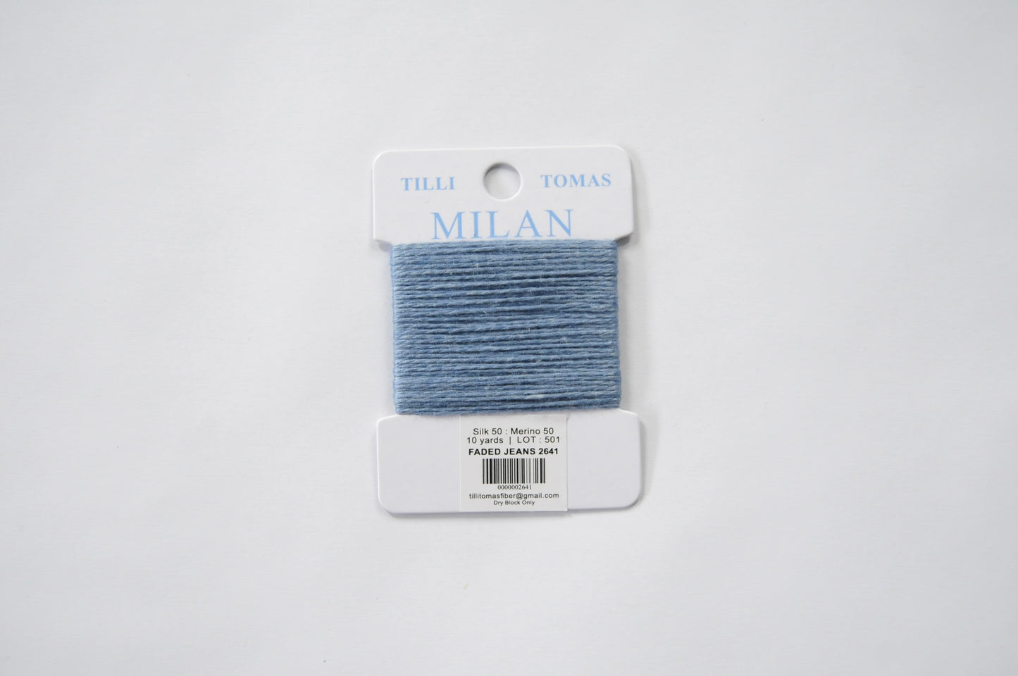 Milan Card - Faded Jeans 2641