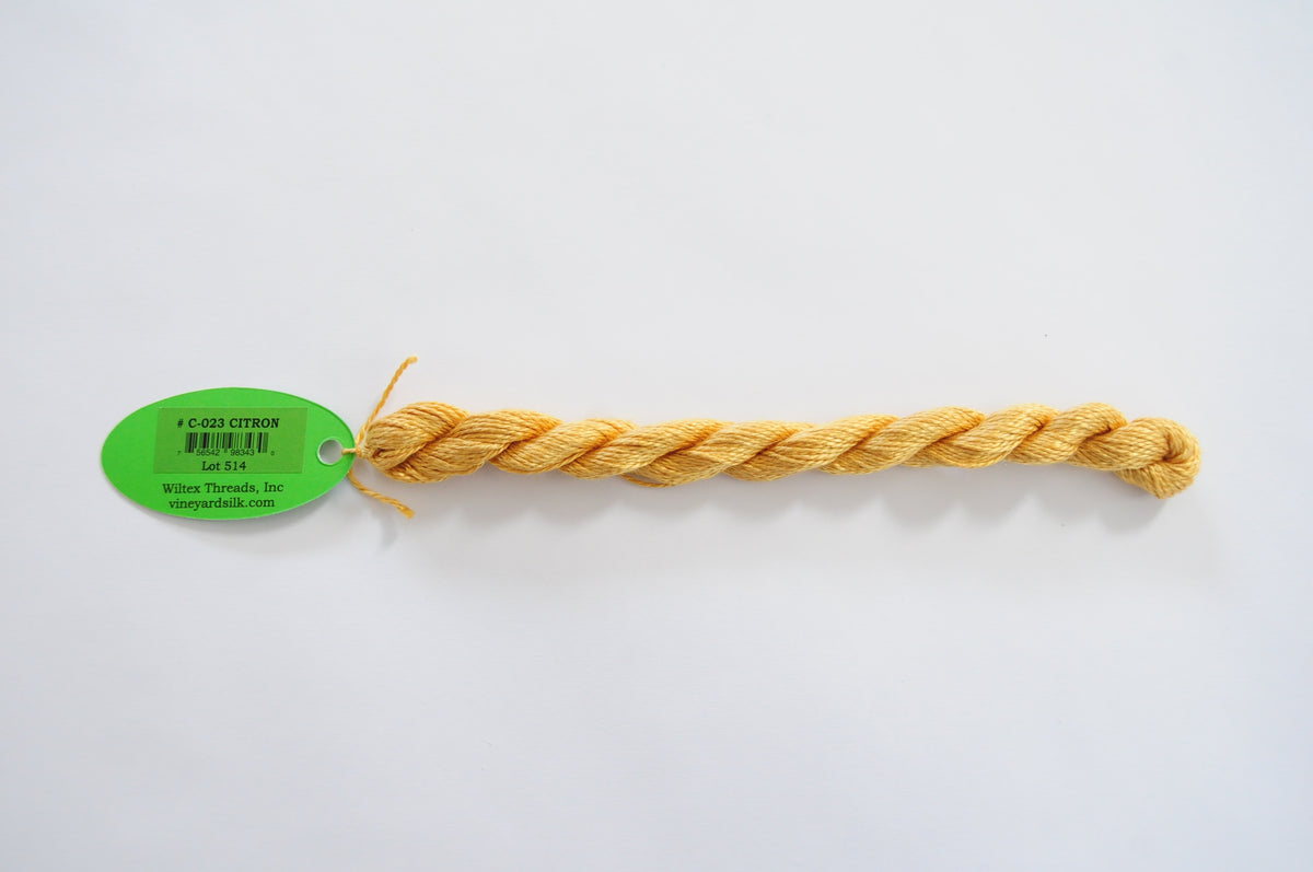 Vineyard Silk Classic Skein - Citron 023
