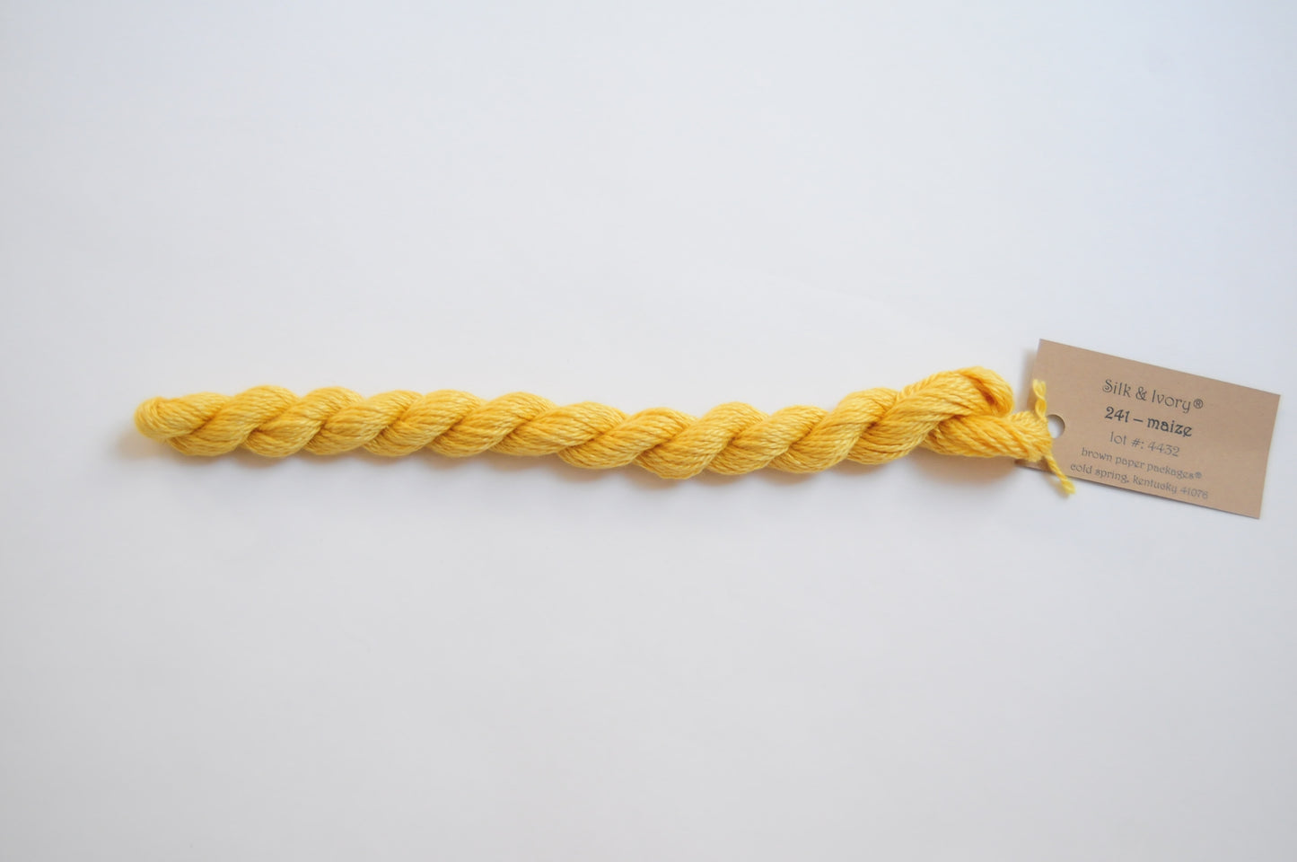 Silk & Ivory Skein - Maize 241
