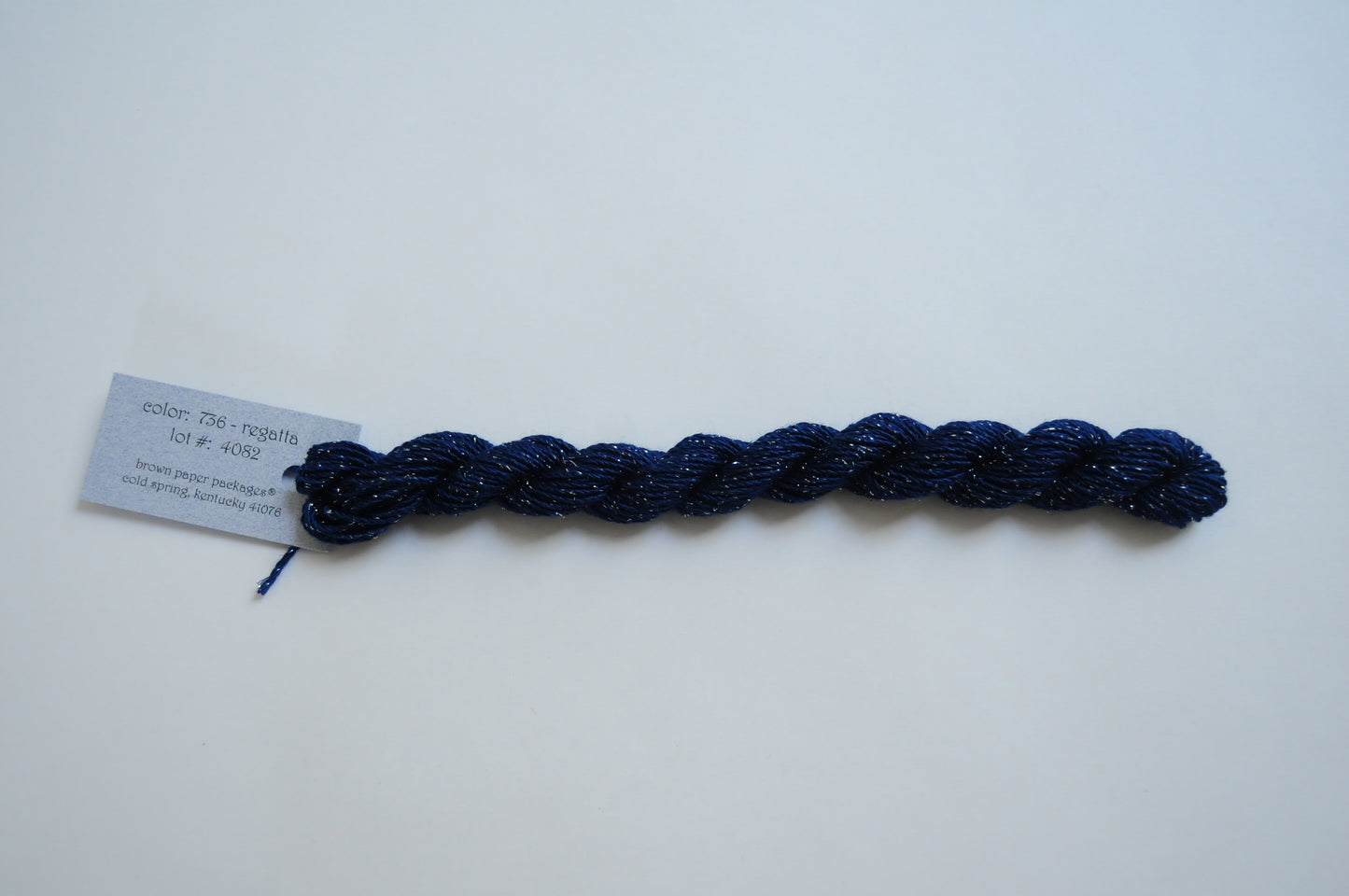 Silk & Ivory Stardust Skein - Regatta 736