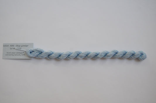 Silk & Ivory Stardust Skein - Blue Yonder 606