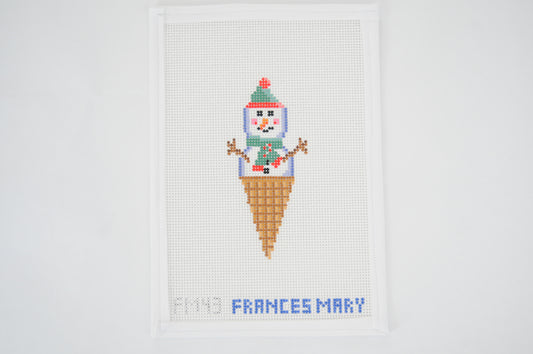 ICE CREAM SNOWMAN (GREEN)