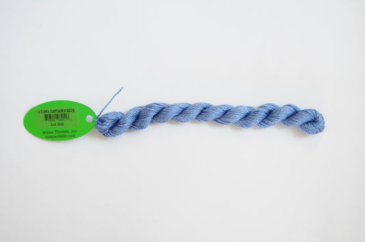 Vineyard Silk Classic Skein - Captain’s Blue 091