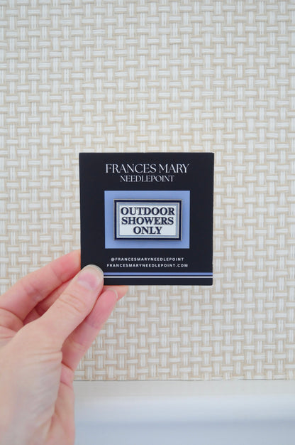 Outdoor Showers Only Needle Minder