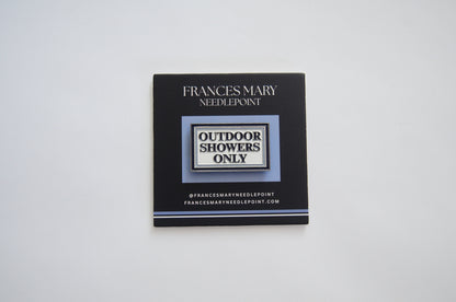 Outdoor Showers Only Needle Minder