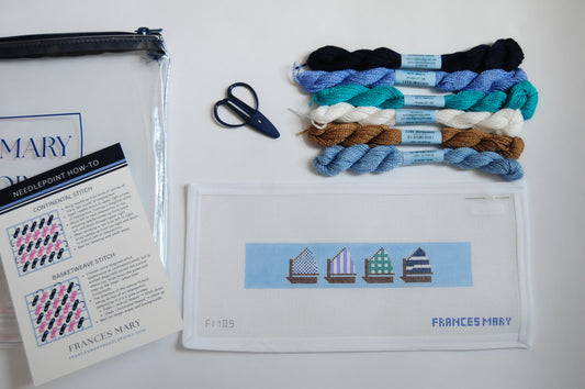 Sailboat Key Fob Needlepoint Kit