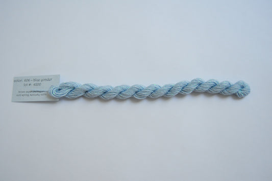 Silk & Ivory Stardust Skein - Blue Yonder 606