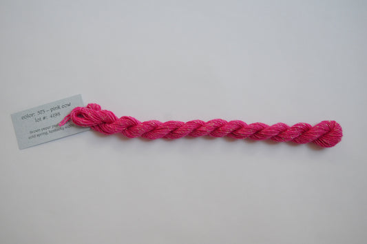 Silk & Ivory Stardust Skein - Pink Cow 573
