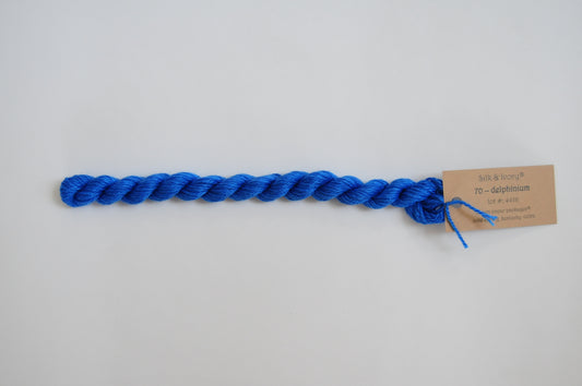 Silk & Ivory Skein -  Delphinium 070
