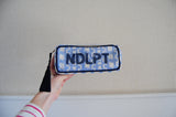 Mini NDLPT Project Bag - Blue Ikat