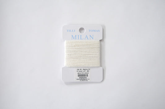 Milan Card - White 2502