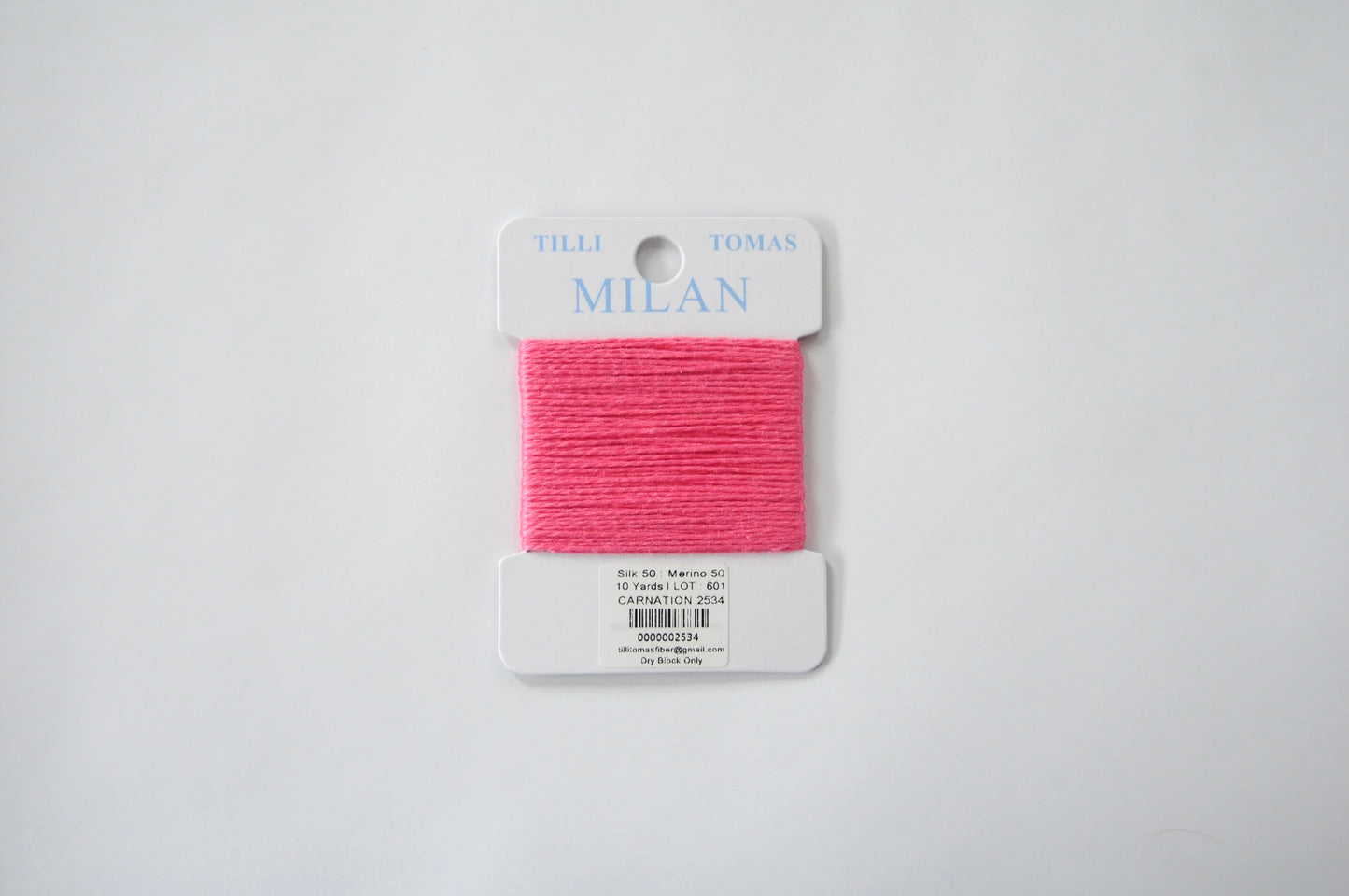 Milan Card - Carnation 2534