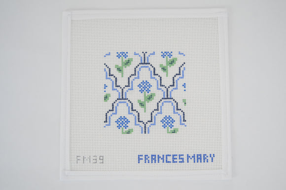 SCALLOP HYDRANGEA COASTER