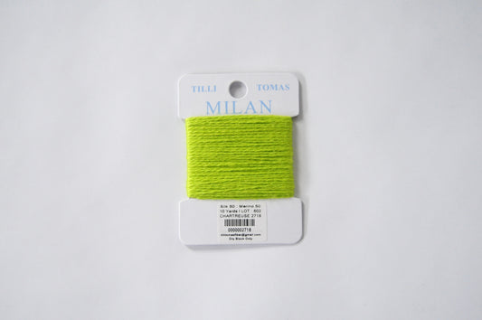 Milan Card - Chartreuse 2718