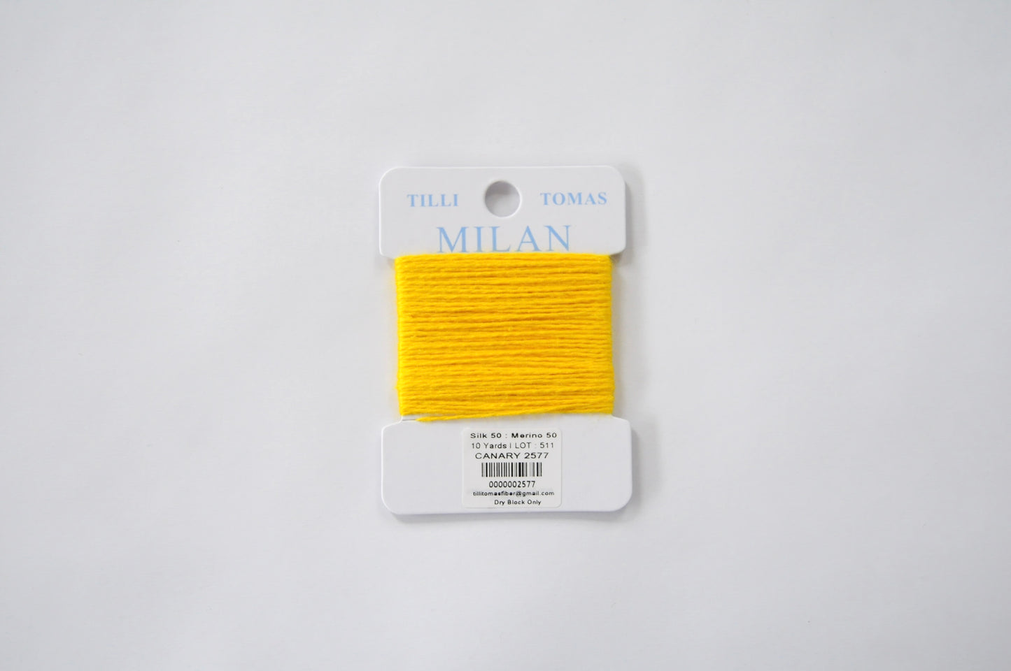 Milan Card - Canary 2577