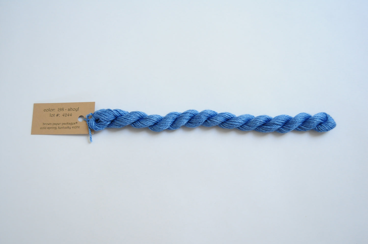 Silk & Ivory Skein - Ahoy! 198