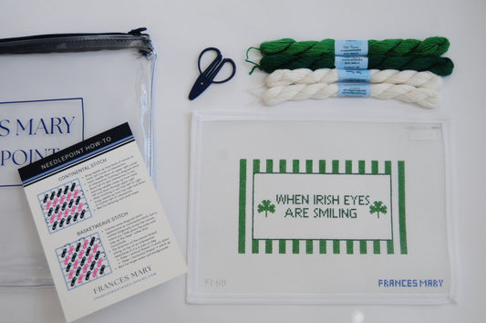 Irish Eyes Needlepoint Kit