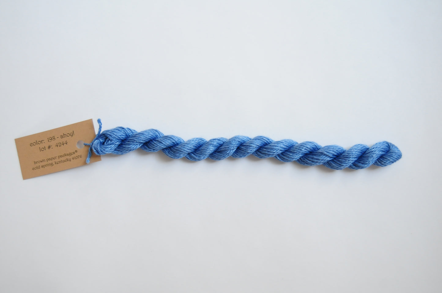 Silk & Ivory Skein - Ahoy! 198