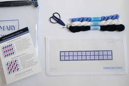 Basketweave Key Fob Needlepoint Kit