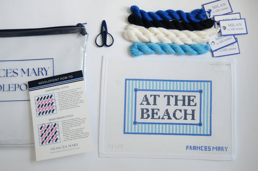 At the Beach Needlepoint Kit