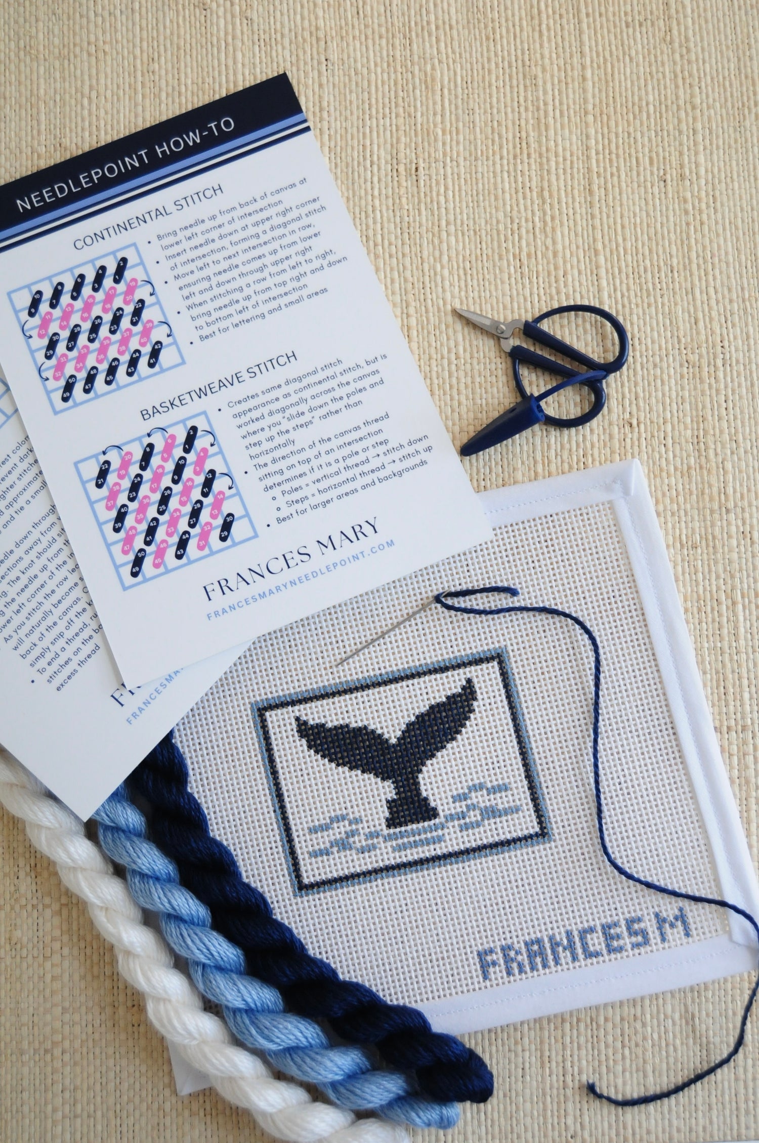 NEEDLEPOINT CLASS BOSTON AND CAPE COD