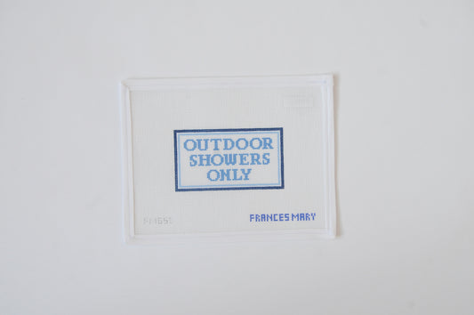 OUTDOOR SHOWERS ONLY MINI (LIGHT BLUE)